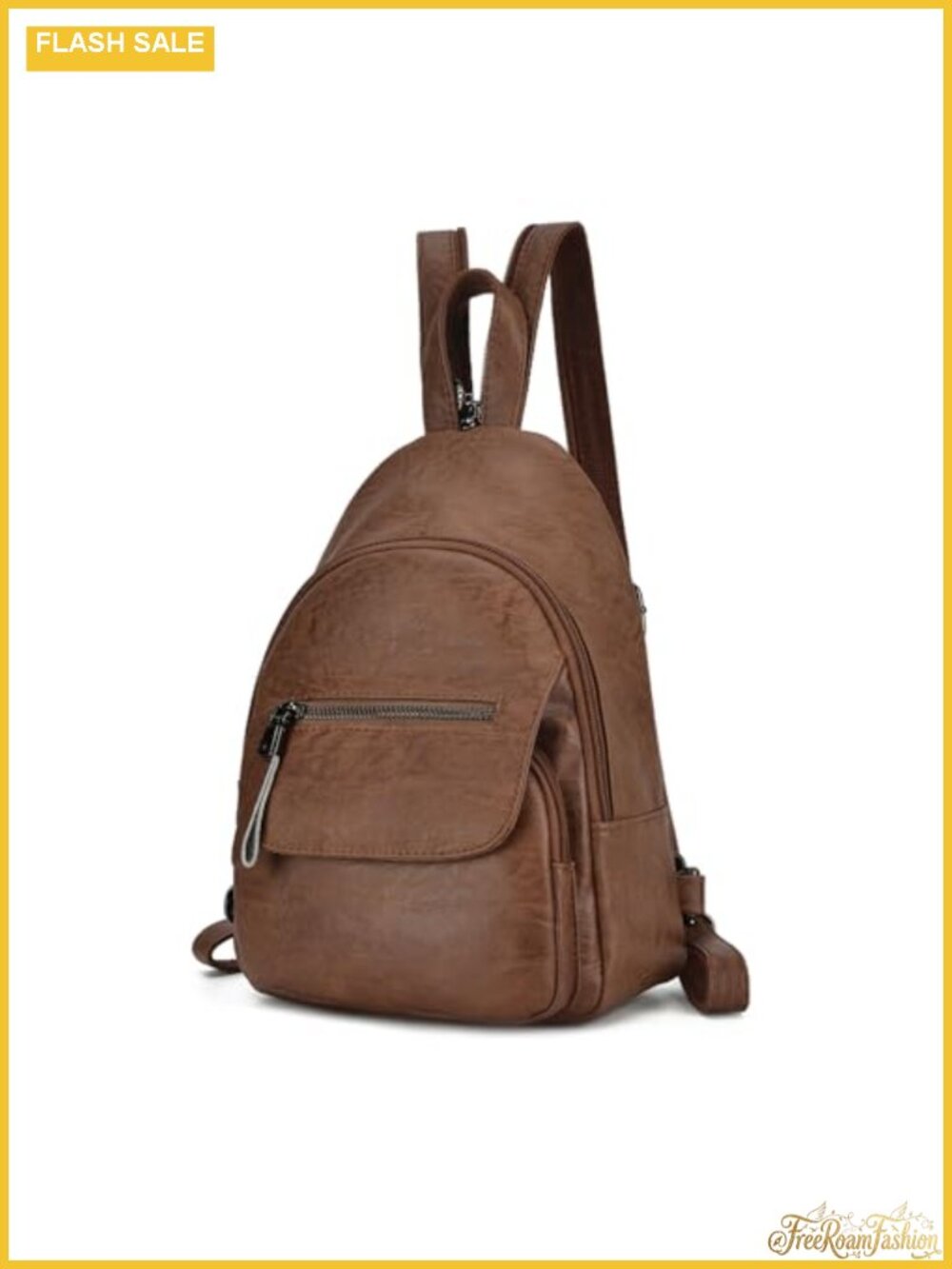 Convertible Sling Backpack Purse Faux Leather Women Anti Theft Travel Handbag